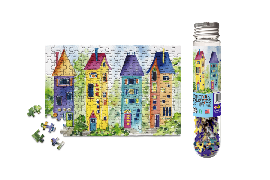 Gnome Homes Mini Jigsaw Puzzle