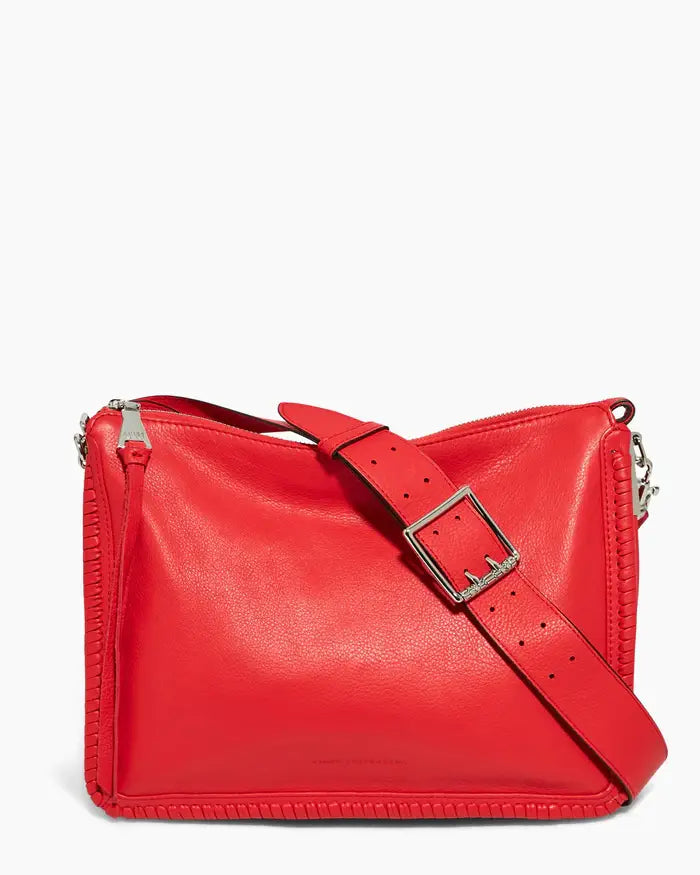 Aimee Kestenberg Famous Double Top Zip Crossbody Bag