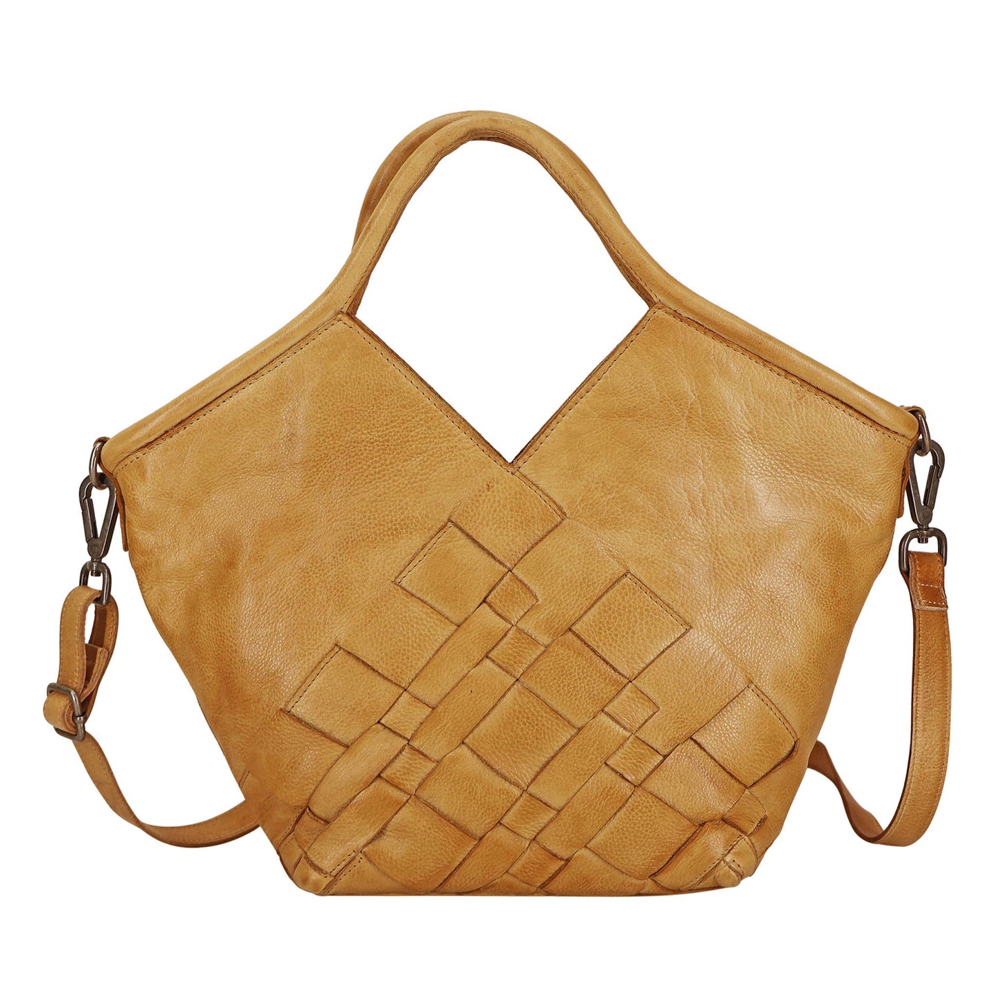 CASEY LEATHER TOTE/CROSSBODY