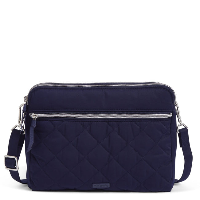 TRIPLE COMPARTMENT CROSSBODY