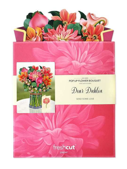 DEAR DAHLIA POP-UP FLOWER BOUQUET