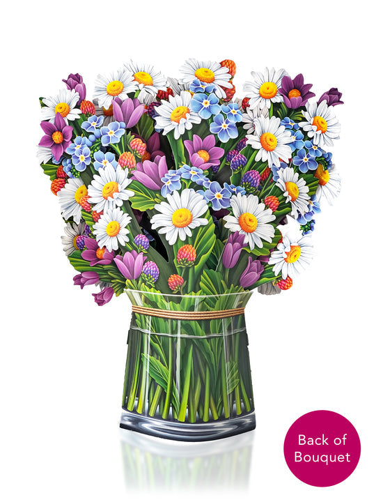 FIELD OF DAISIES POP-UP FLOWER BOUQUET