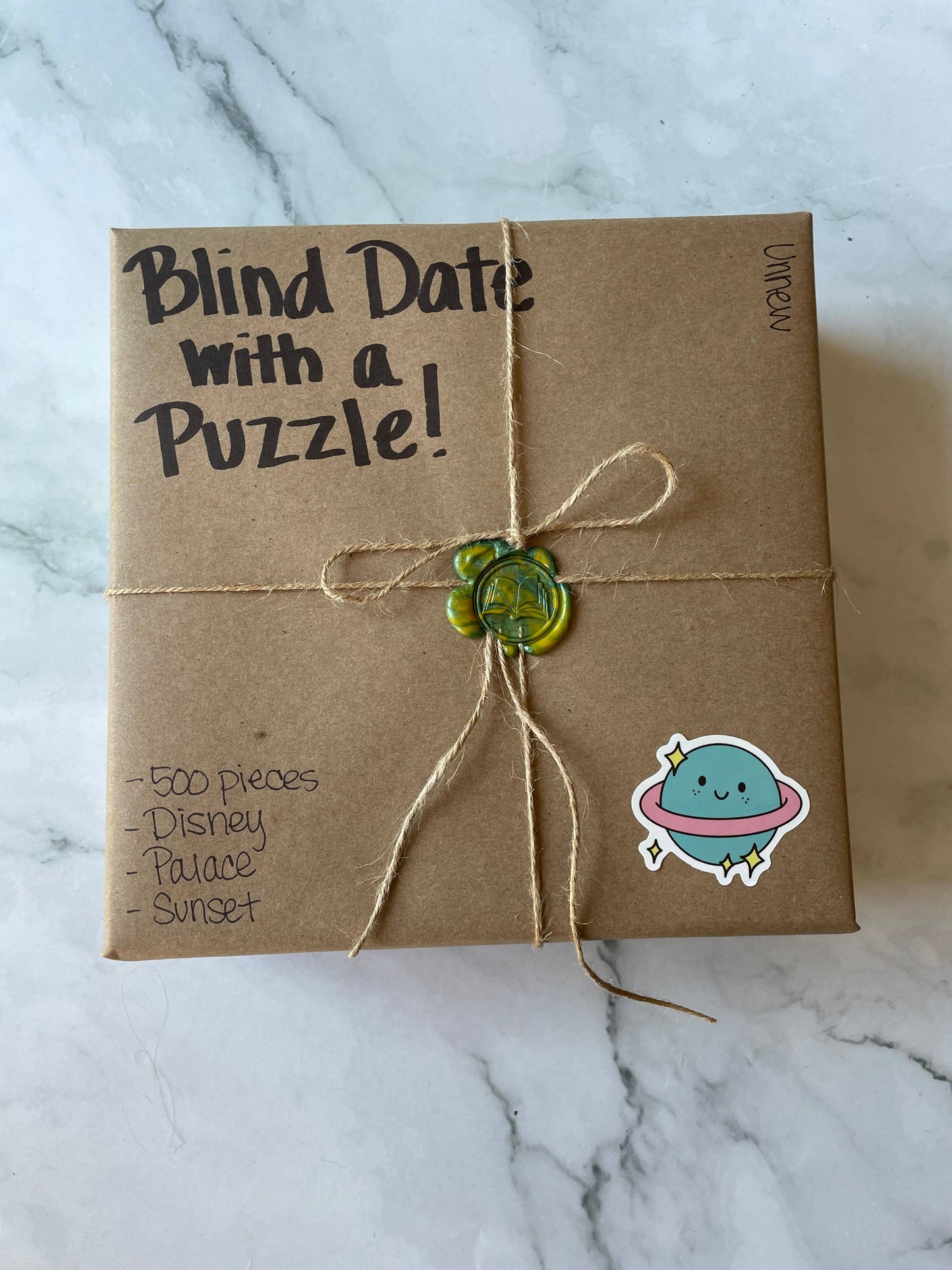 Blind Date With a Puzzle