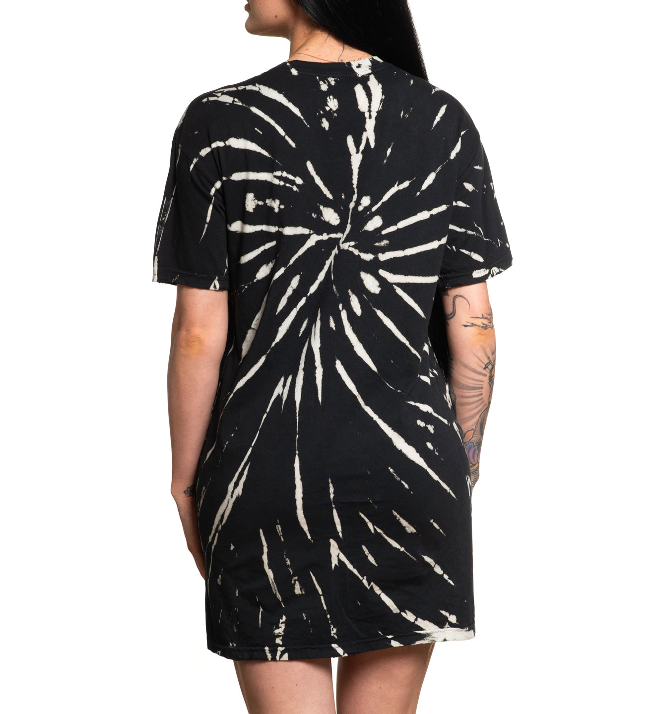 KILLER HEART SHORT SLEEVE SHIRT DRESS