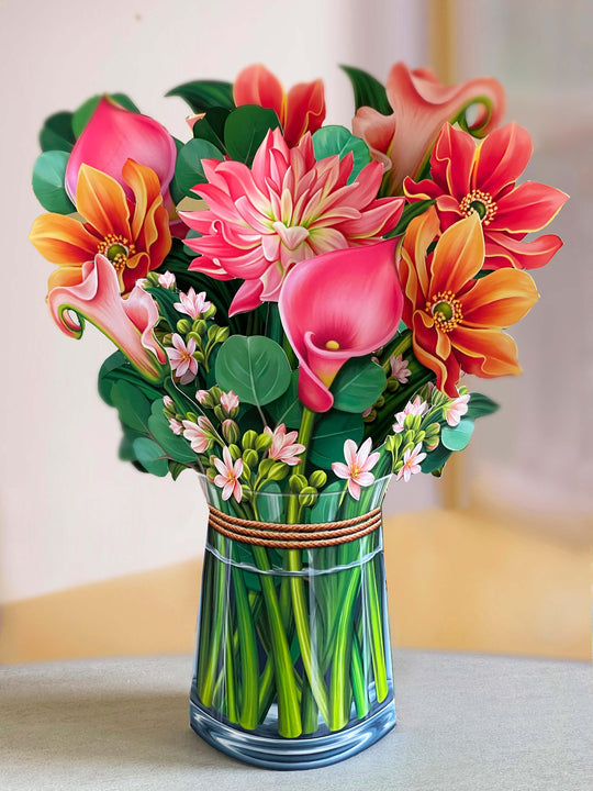 DEAR DAHLIA POP-UP FLOWER BOUQUET