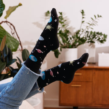 SOCKS THAT SUPPORT SPACE EXPLORATION