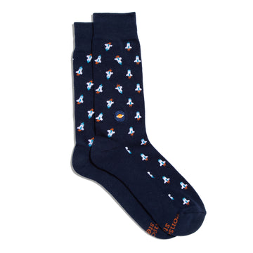 SOCKS THAT SUPPORT SPACE EXPLORATION