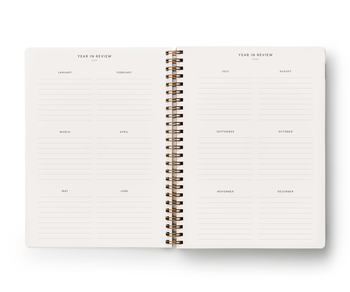 2024 BLOSSOM 12-MONTH SOFTCOVER SPIRAL PLANNER