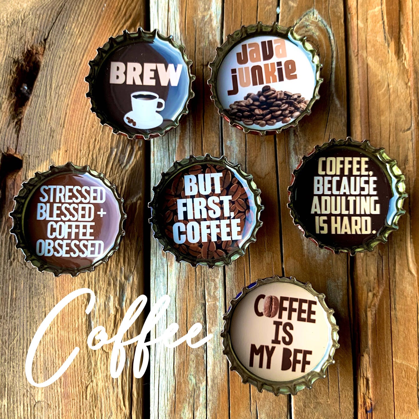 COFFEE MAGNET SET