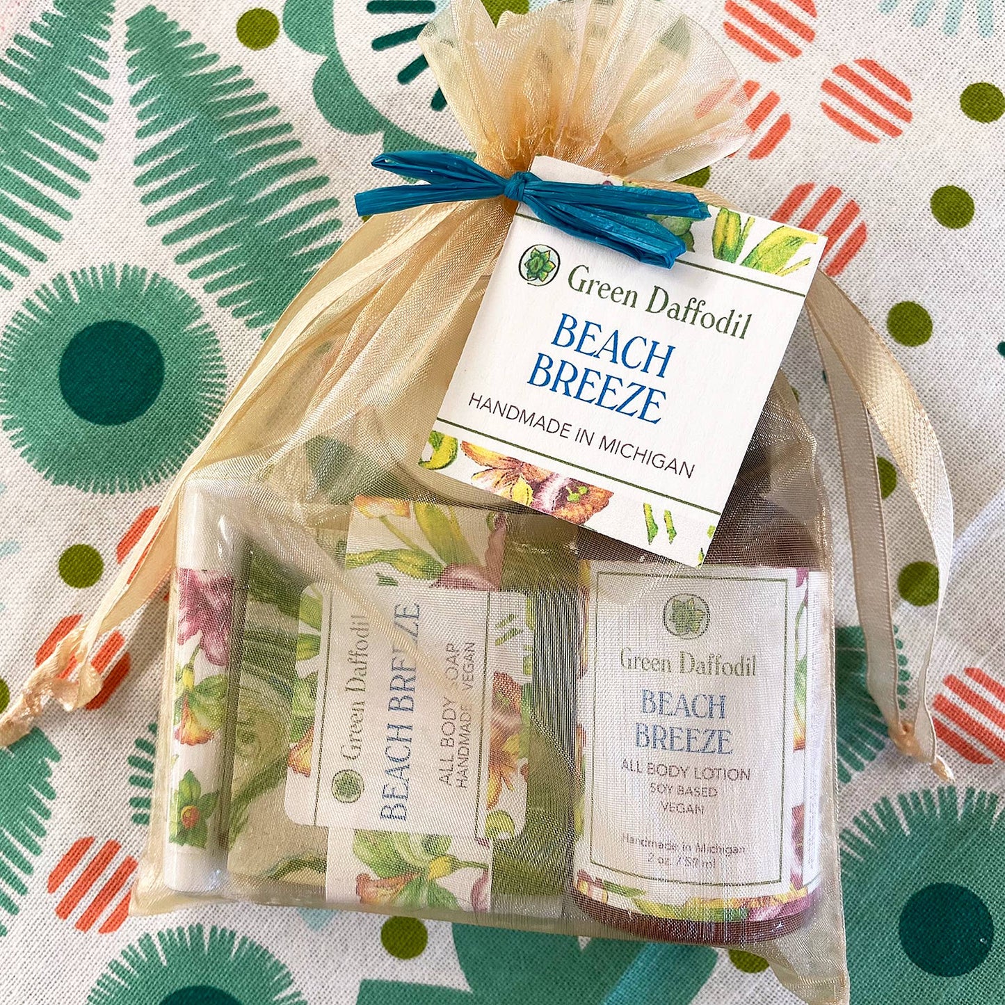 Beach Breeze Organdy Quartet Gift Set- Clean and Fresh