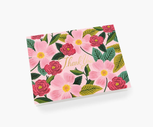 ROSE GARDEN, THANK YOU CARD BOXED SET OF 8