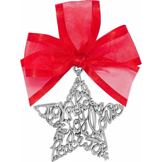 STAR GLEE CHRISTMAS ORNAMENT