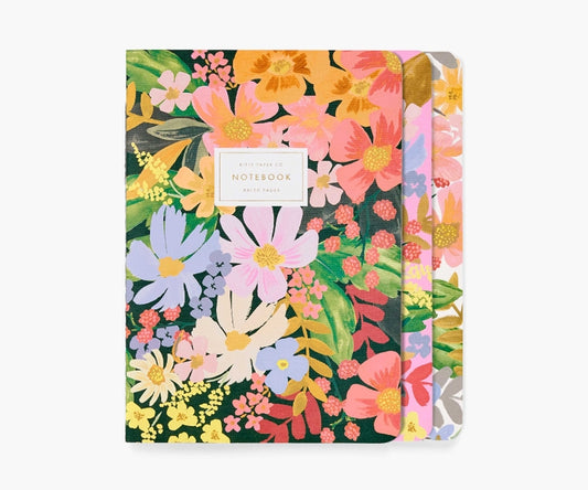 MARGUERITE STITCHED NOTEBOOK SET