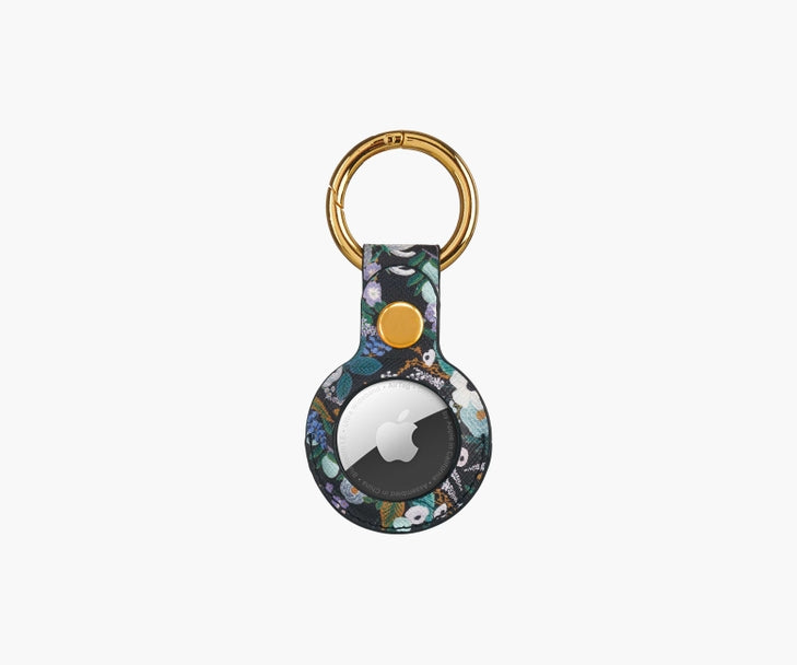 GARDEN PARTY BLUE AIRTAG KEY RING