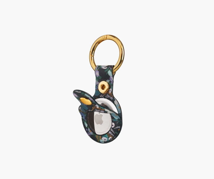 GARDEN PARTY BLUE AIRTAG KEY RING