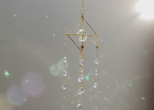 Chandelier Crystal Suncatcher Rainbow Prism