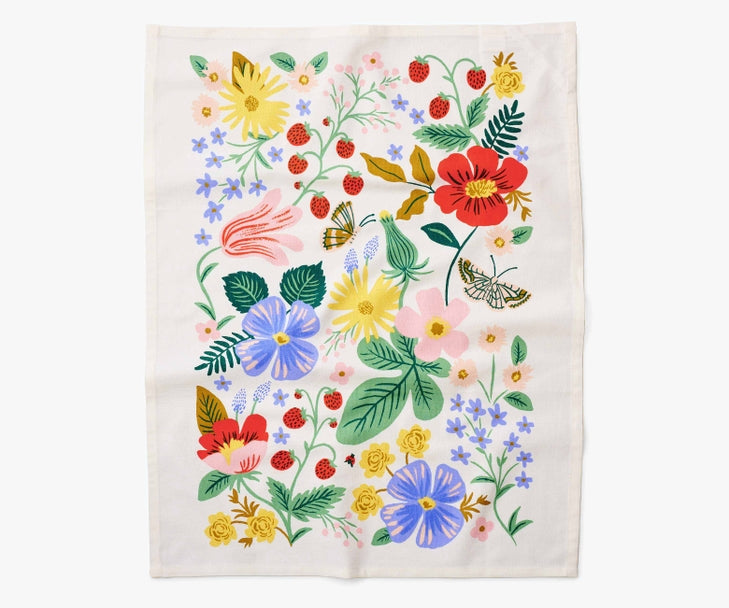 STRAWBERRY FIELDS TEA TOWEL