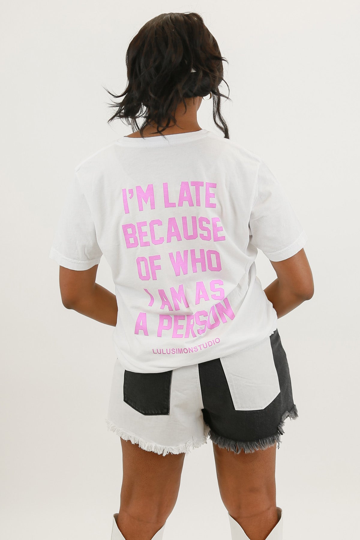 I’m Late Who I Am As a Person Tee