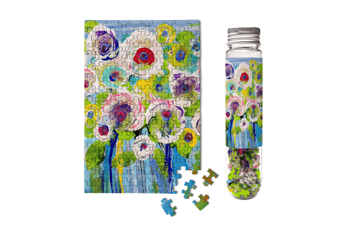 Bouquet of Beauty Mini Jigsaw Puzzle