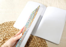 EARTH TONE FLORAL DOTTED NOTEBOOK
