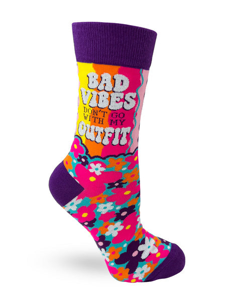 BAD VIBES DON'T GO WITH THIS OUTFIT