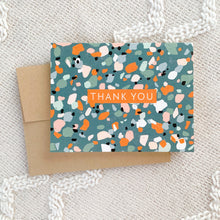 SET OF 12 TERRAZZO THANK YOU CARDS