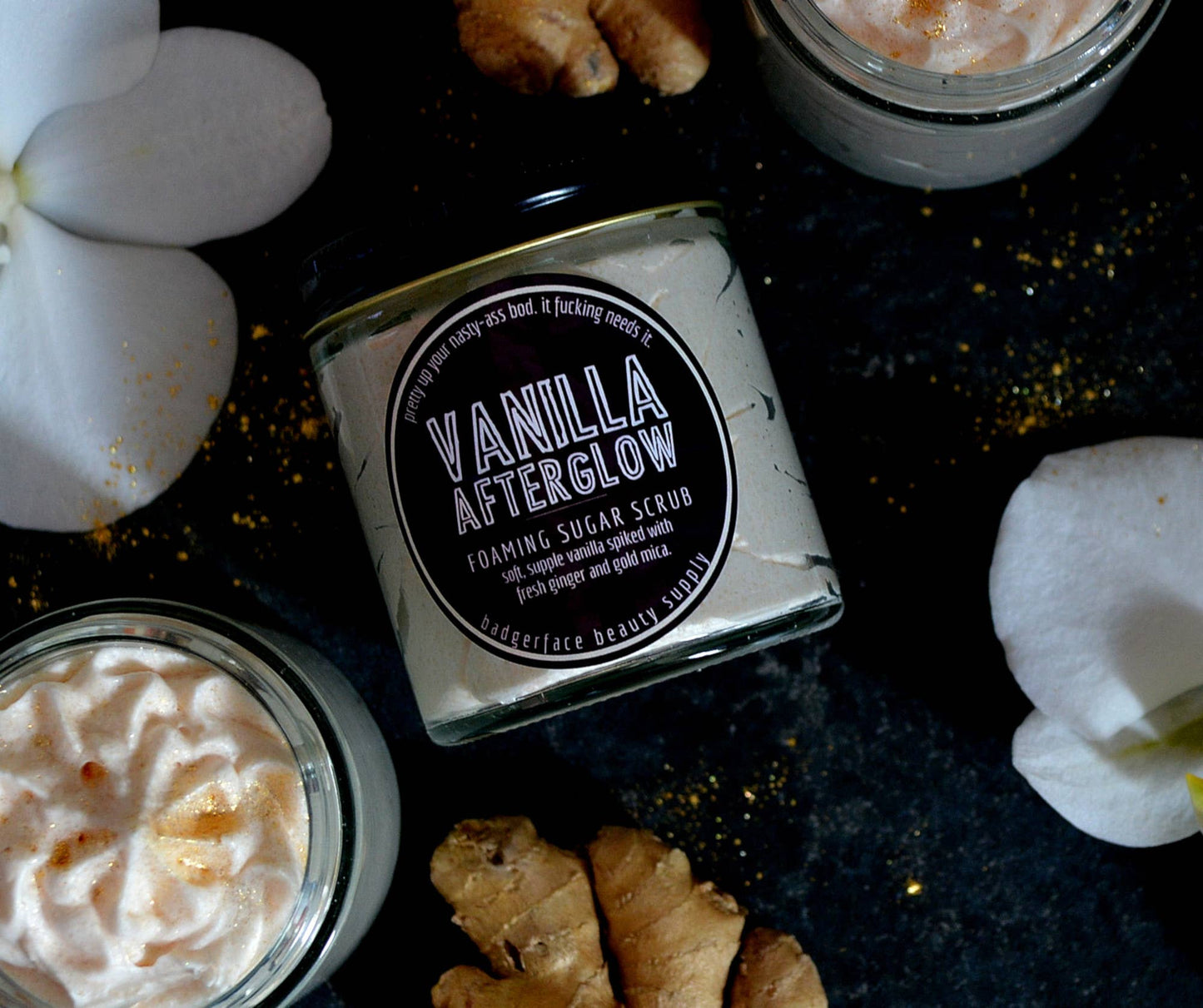 Vanilla Afterglow Foaming Sugar Scrub