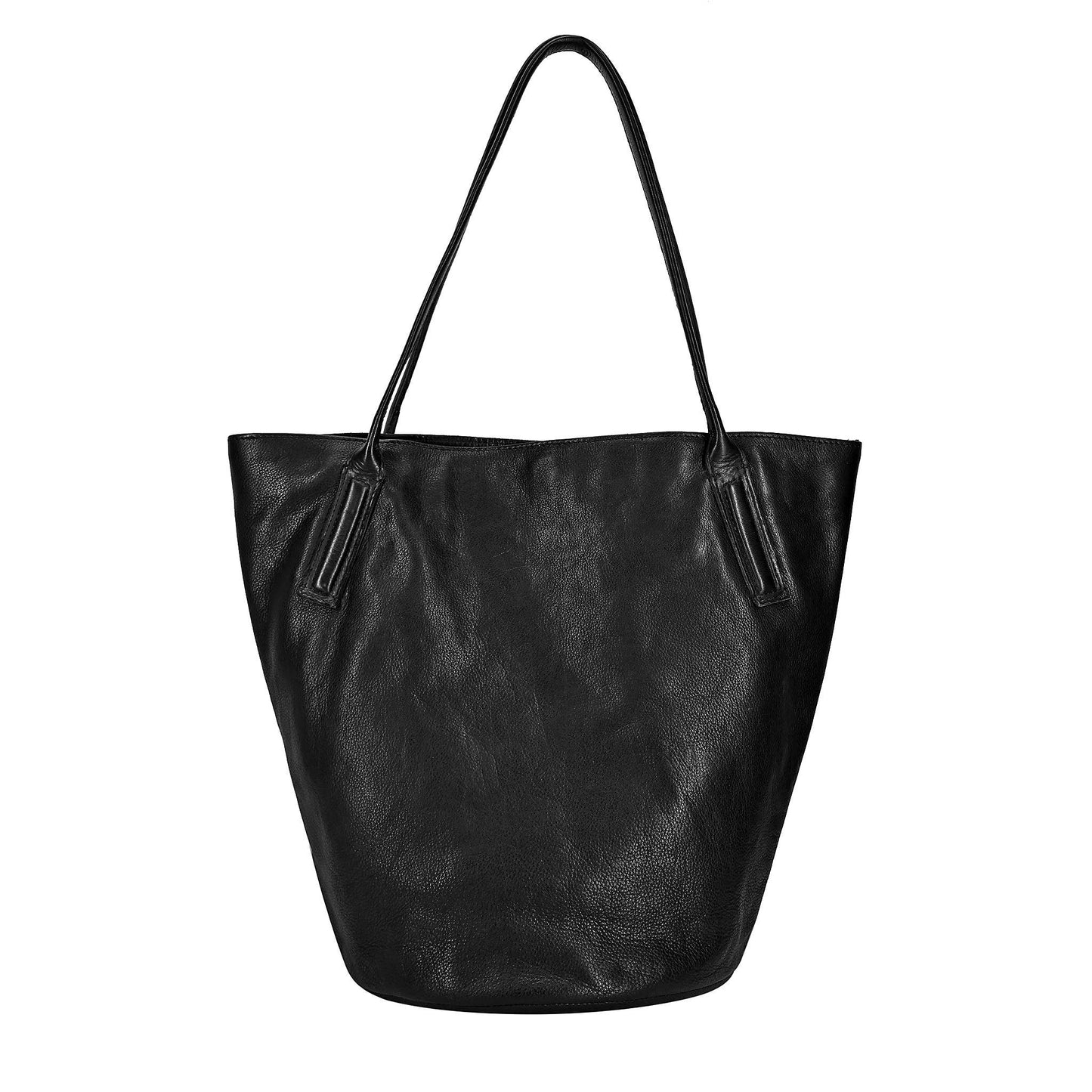 MILES LEATHER TOTE BAG