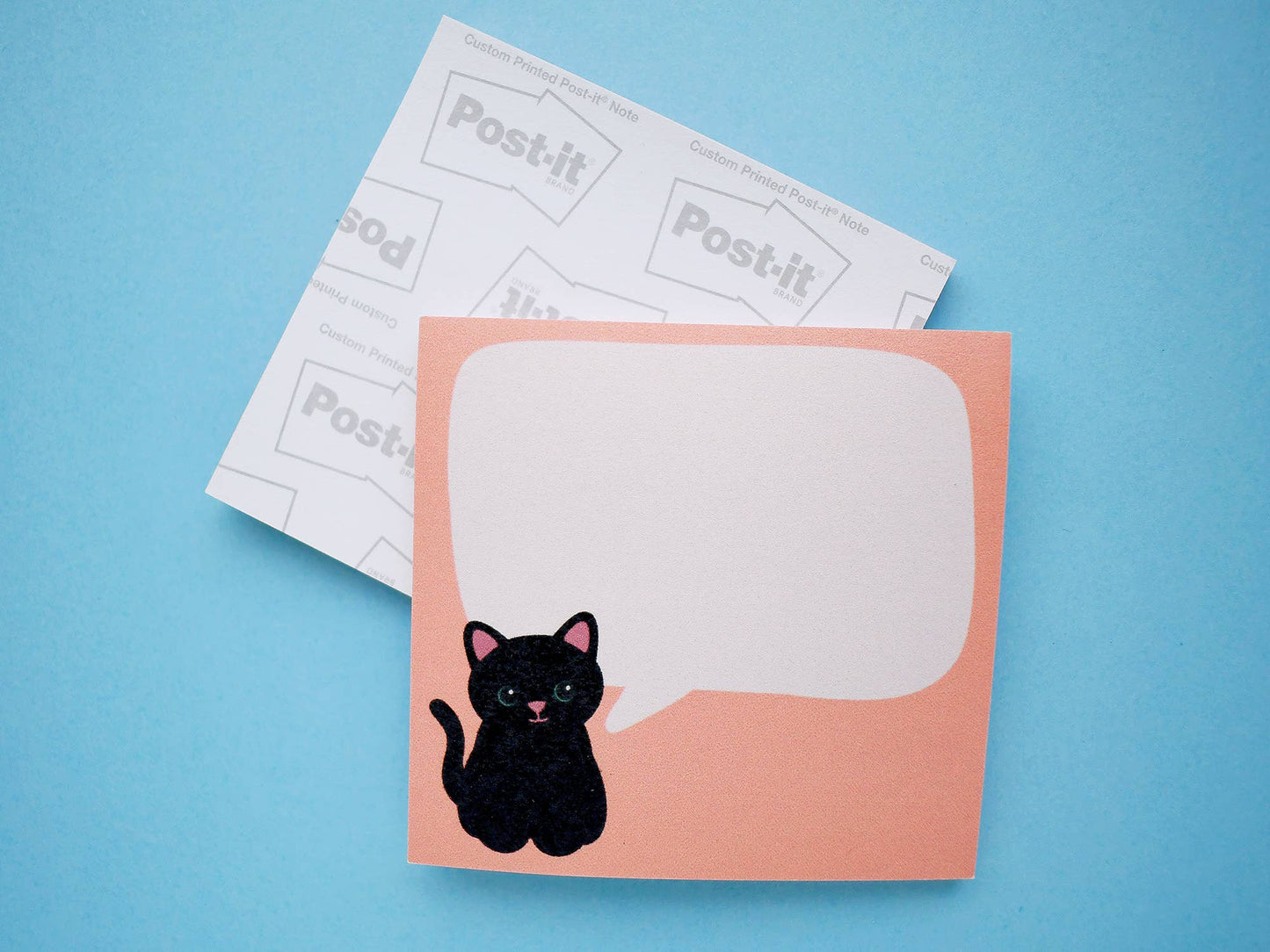 BLACK CAT STICKY NOTES